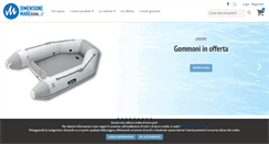 Desktop Screenshot of dimensionemareroma.it